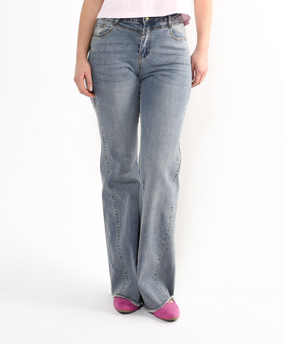 Jeans mujer cortes wide