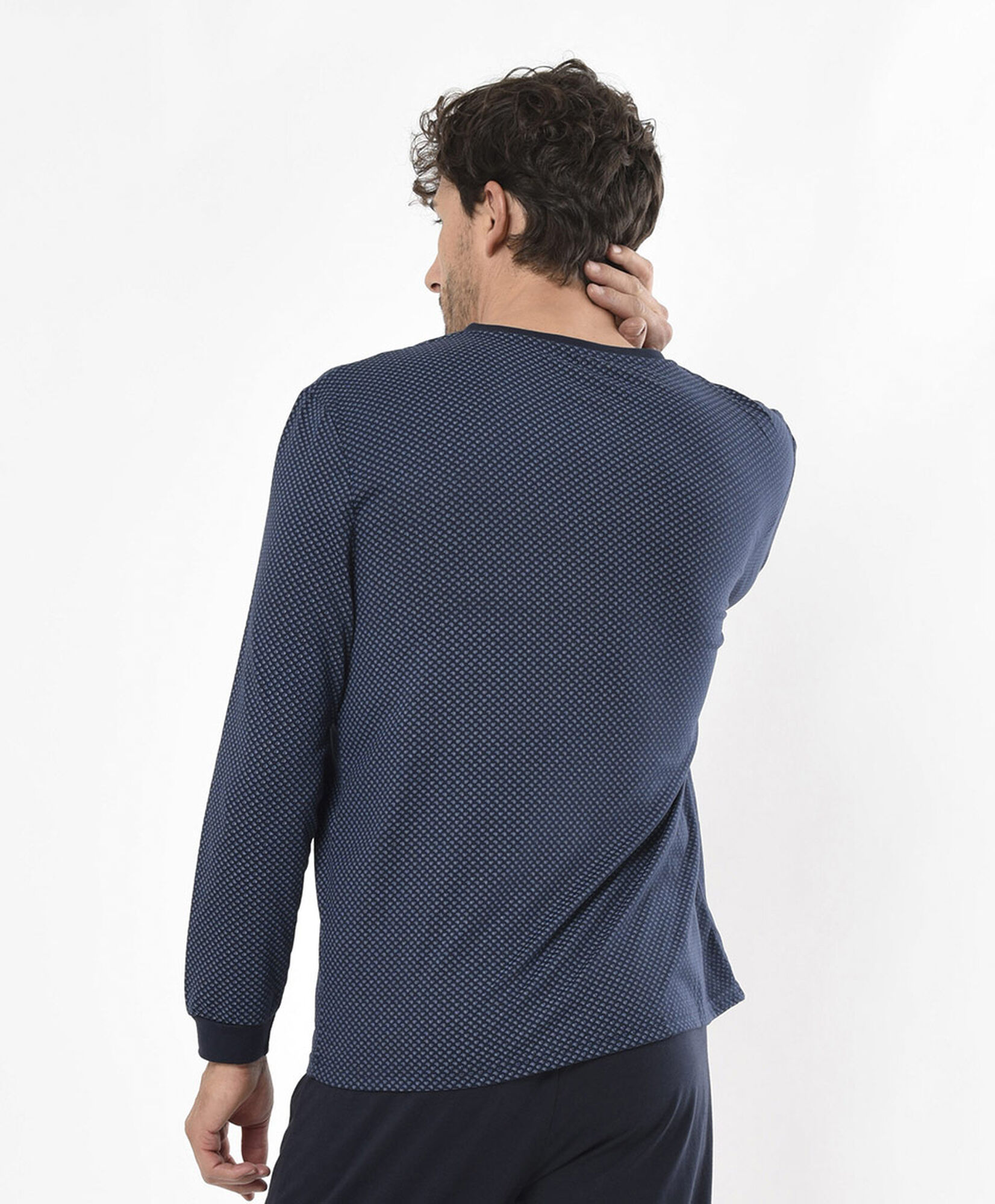 Pijama hombre puntitos 2 piezas Pijama hombre puntitos 2 piezas