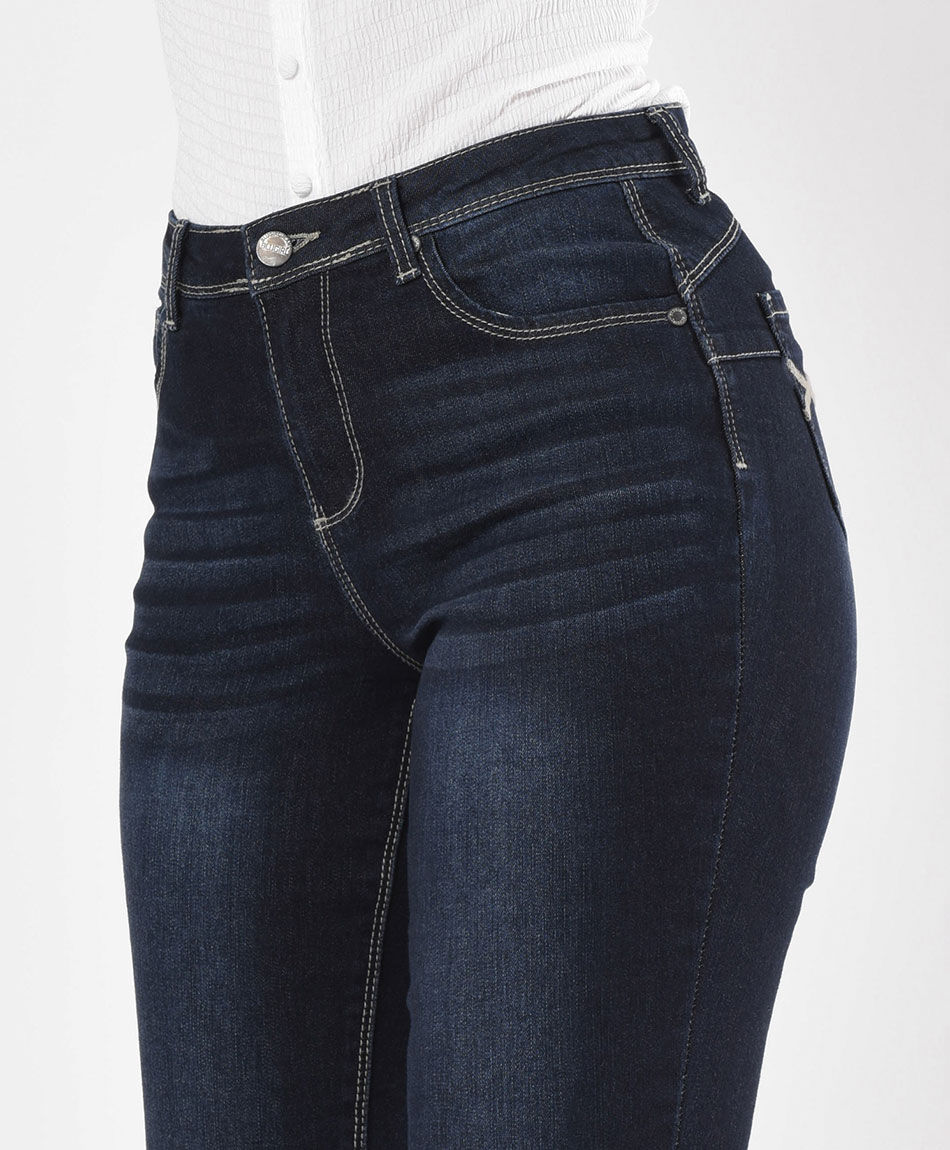 Jeans mujer desgastado skinny fit