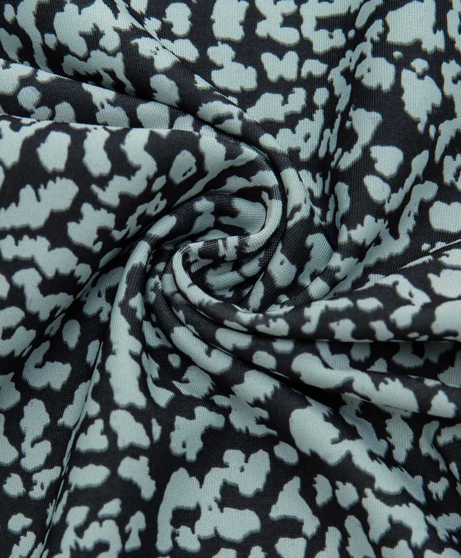 Calza deportiva mujer animal print green