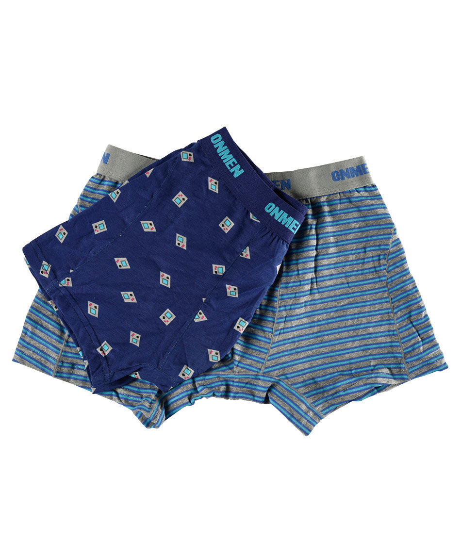 Boxer estampado pack 2