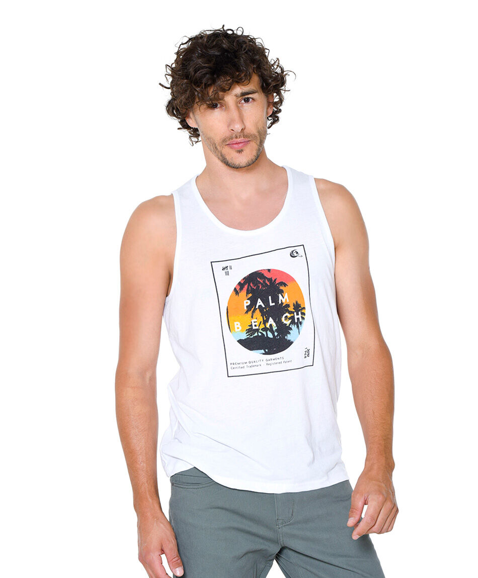 Polera sin mangas surf