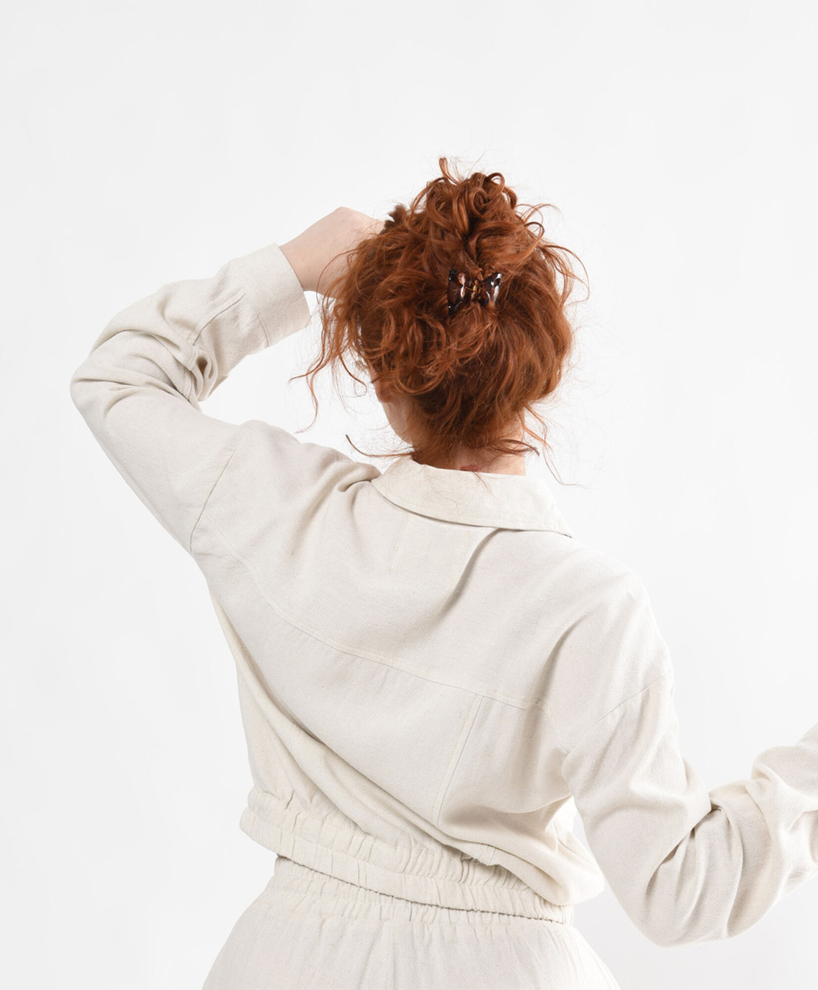 Chaqueta mujer lino bolsillos y botones Chaqueta mujer lino bolsillos y botones