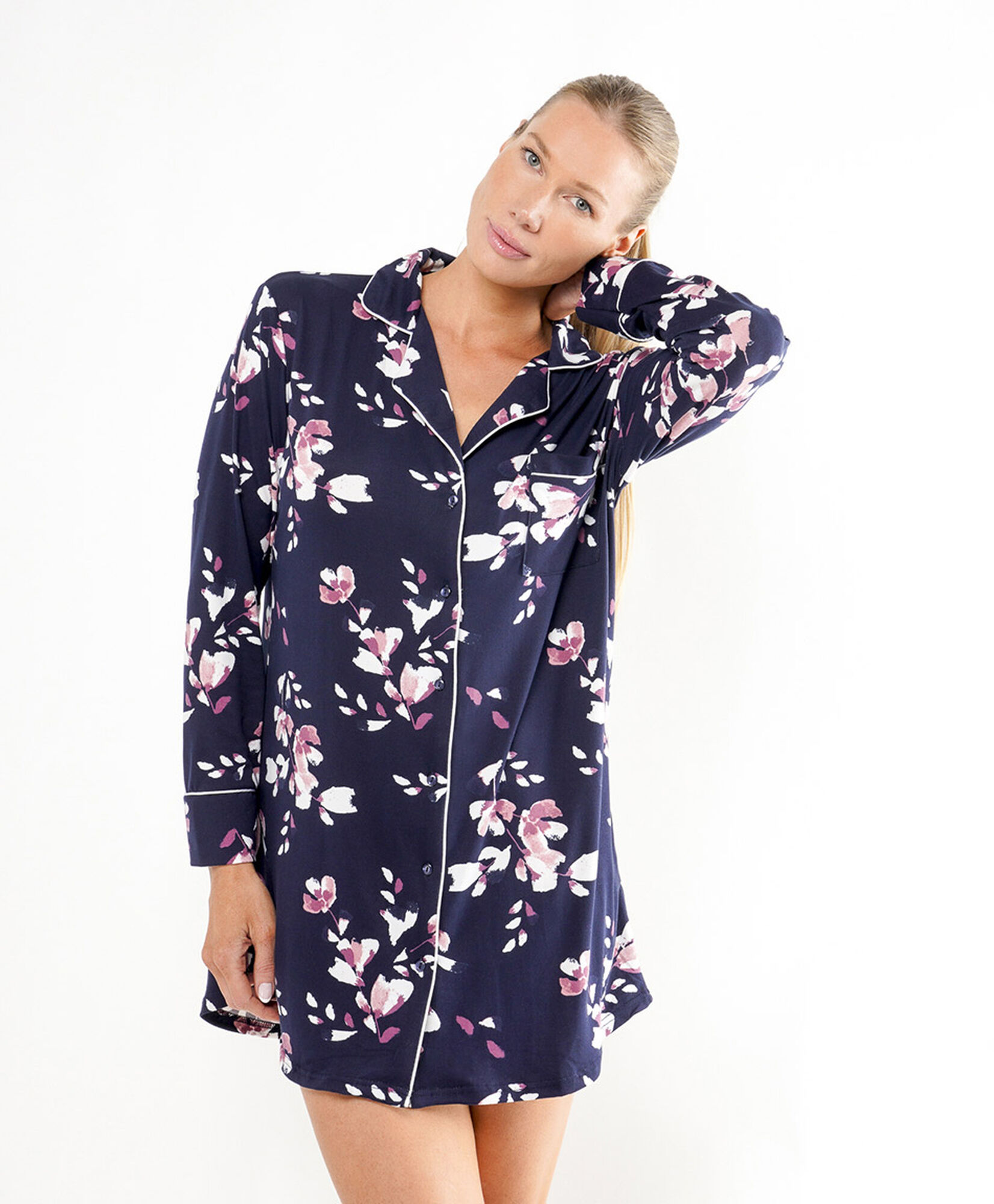 Camisola mujer camisera floreada Camisola mujer camisera floreada