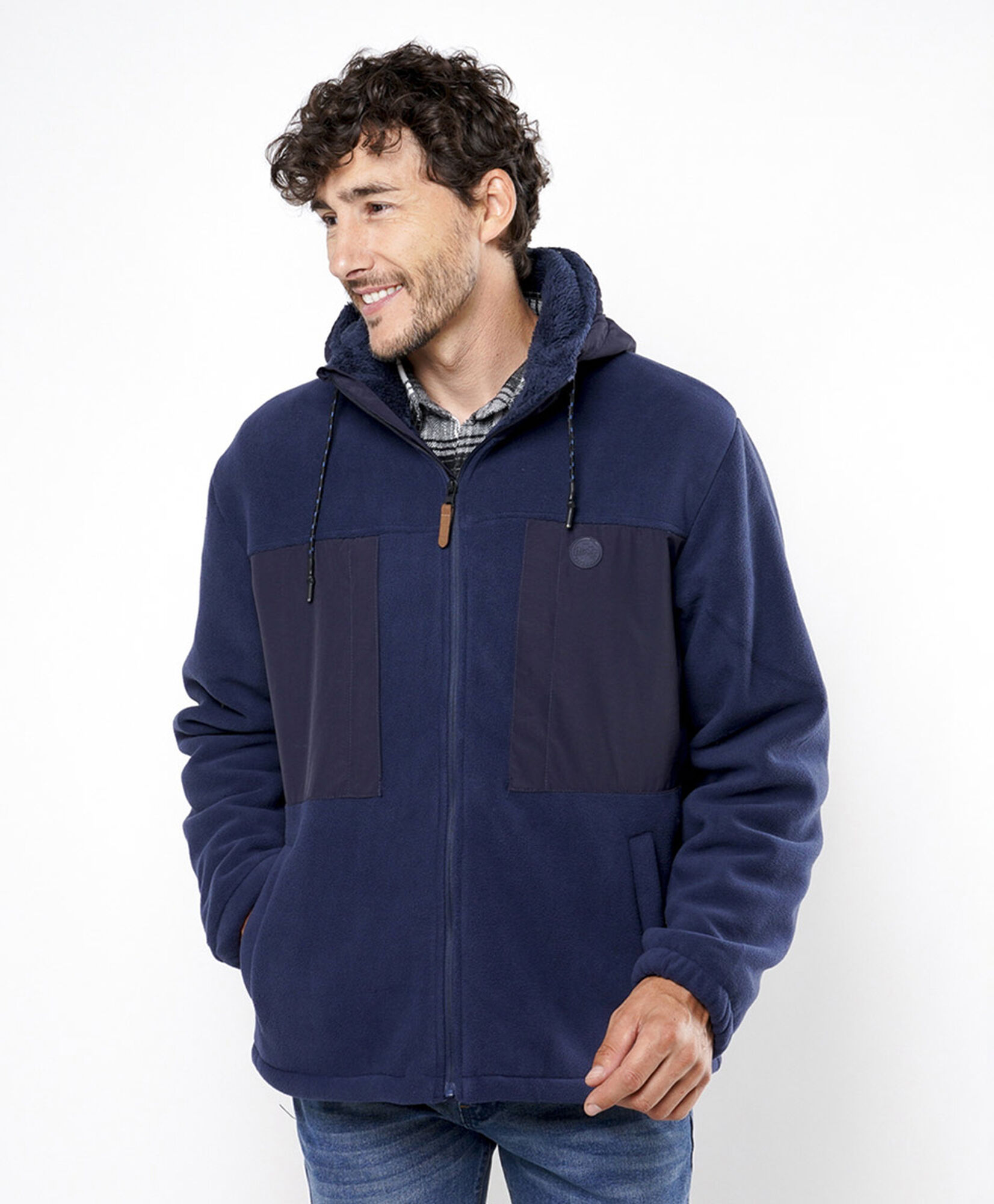 Chaqueta hombre polar forrada Chaqueta hombre polar forrada