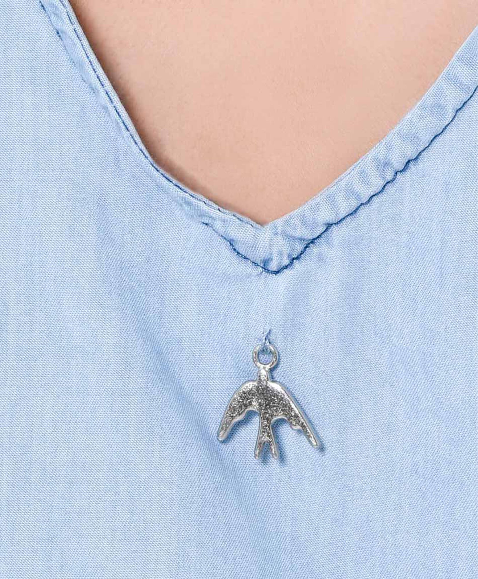 Blusa light denim Blusa light denim