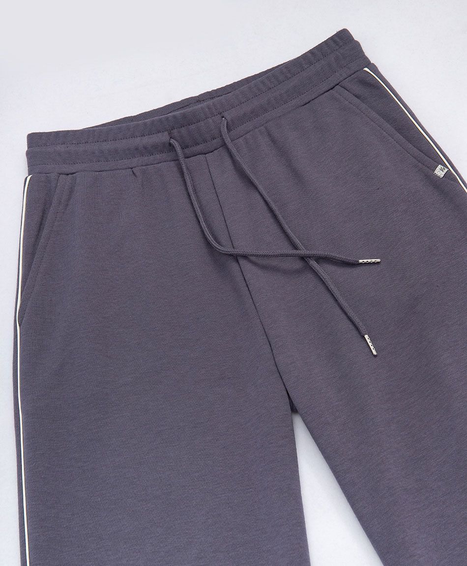Pantal&oacute;n deportivo mujer piping gris