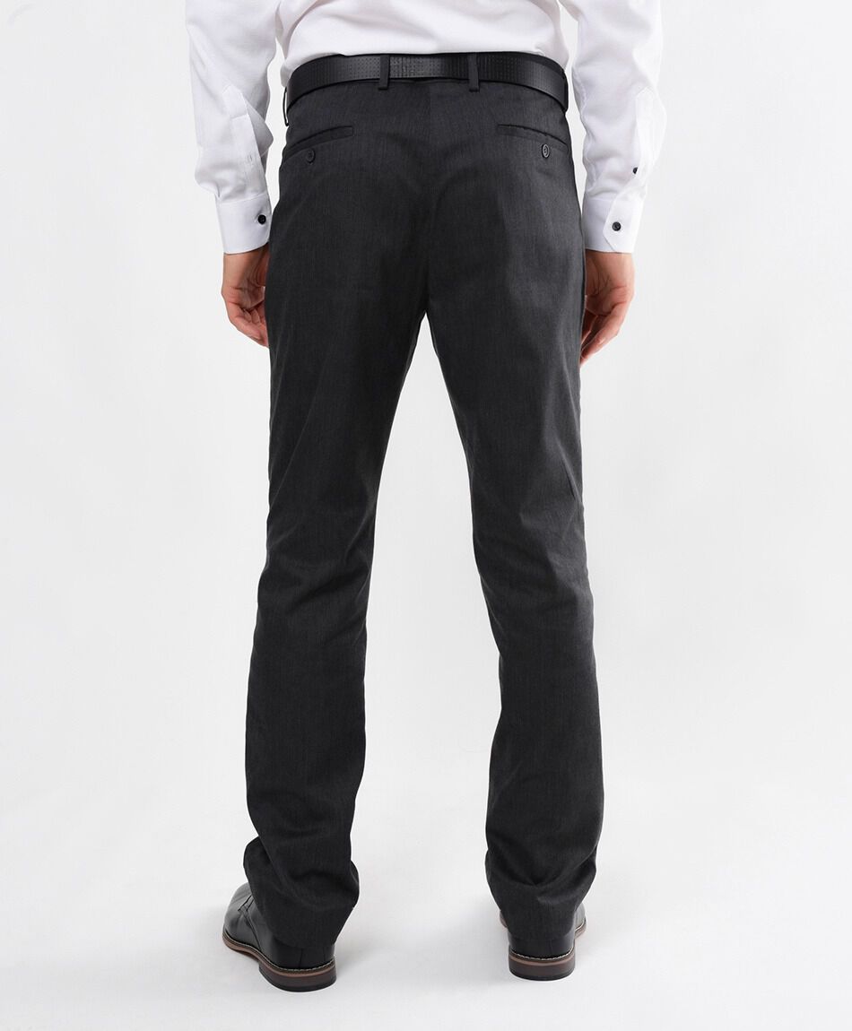 Pantal&oacute;n hombre cl&aacute;sico negro