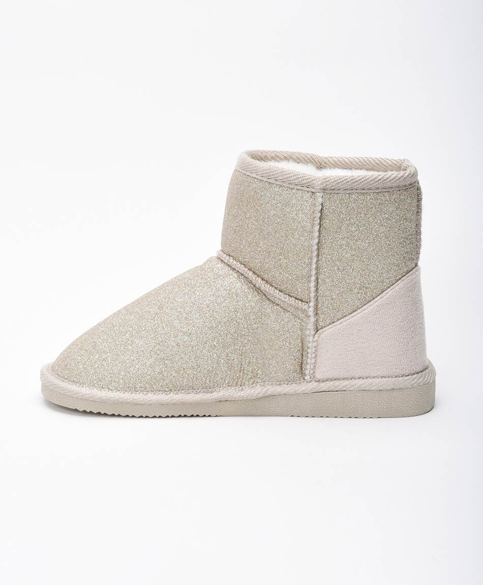 Bota infantil escarchada