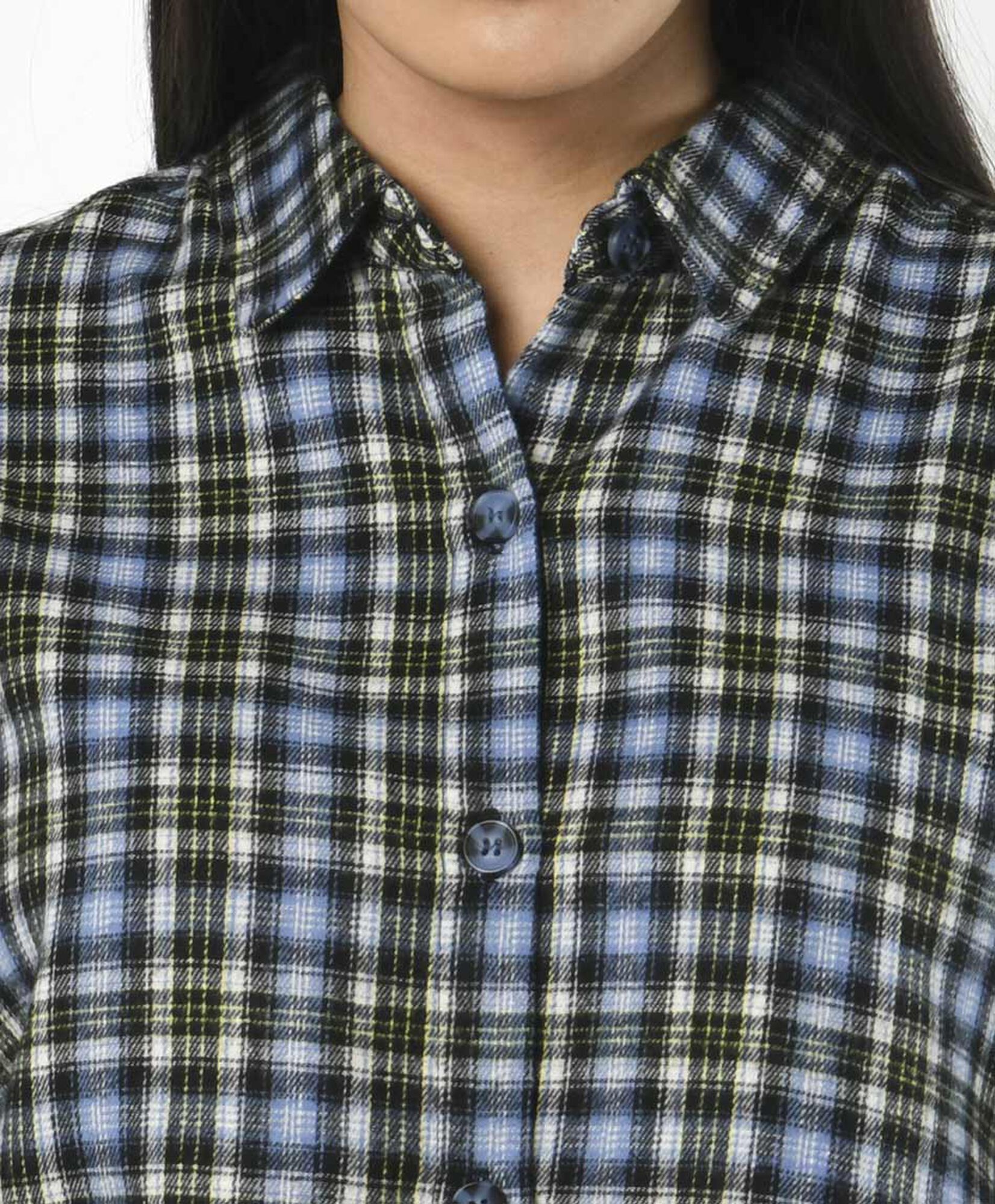 Blusa mujer cuadrillé Blusa mujer cuadrillé
