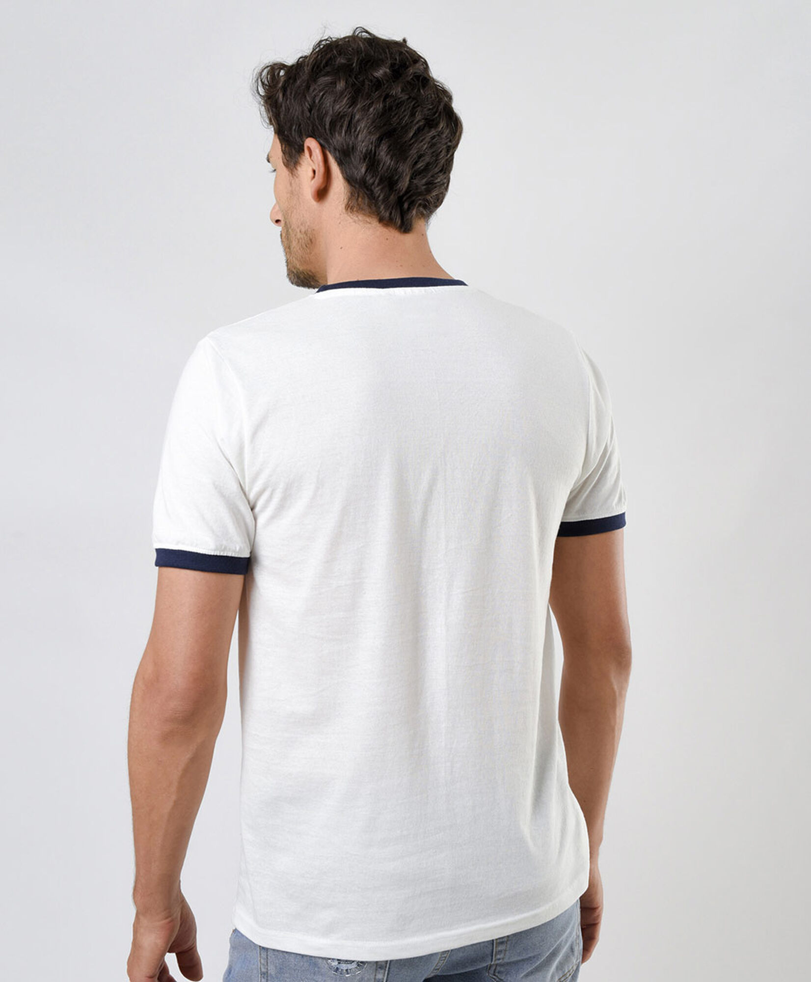 Polera hombre bicolor dance Polera hombre bicolor dance