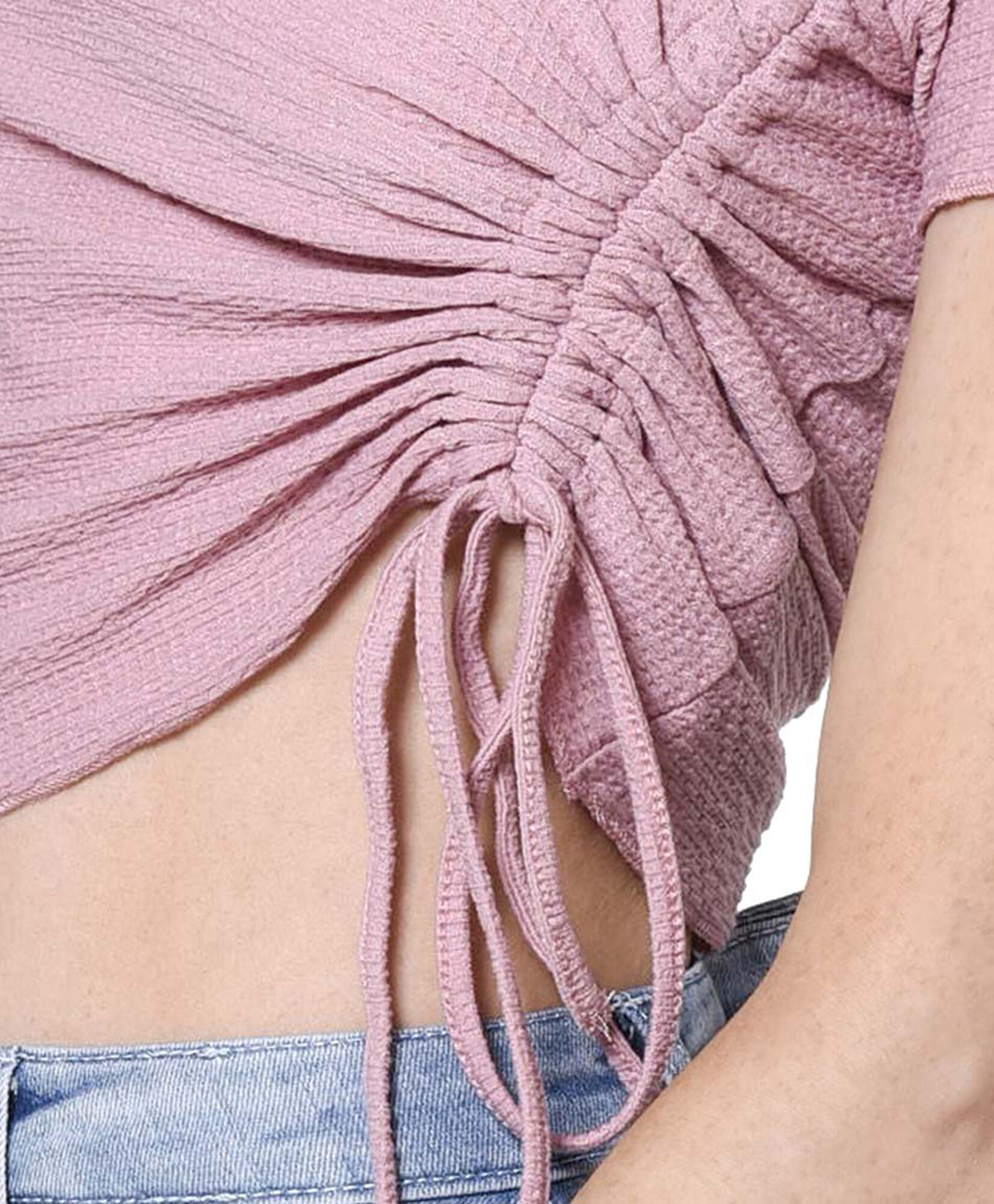Polera jacquard tirador Polera jacquard tirador