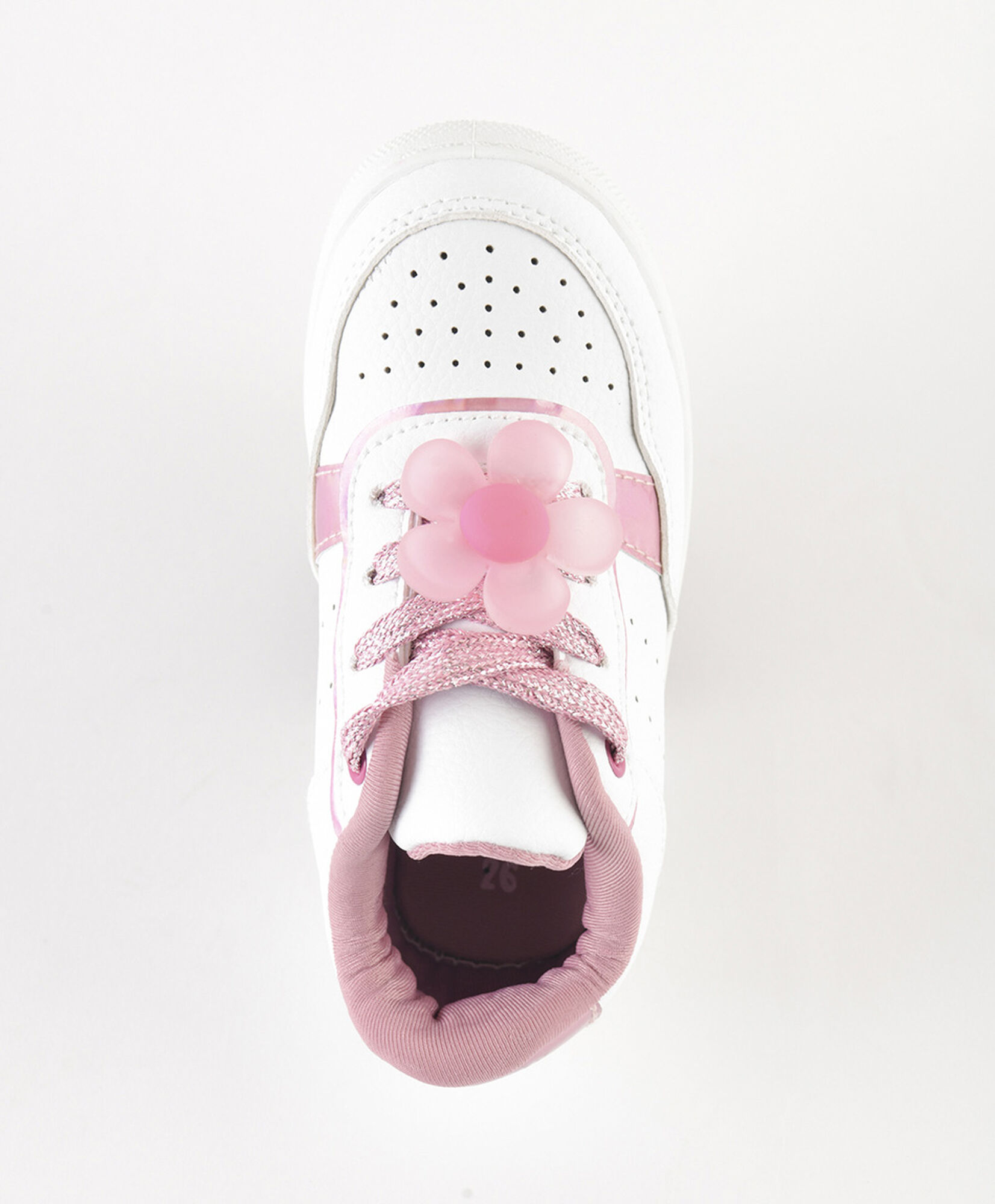 Zapatilla infantil (26 a 31) flor charm Zapatilla infantil (26 a 31) flor charm