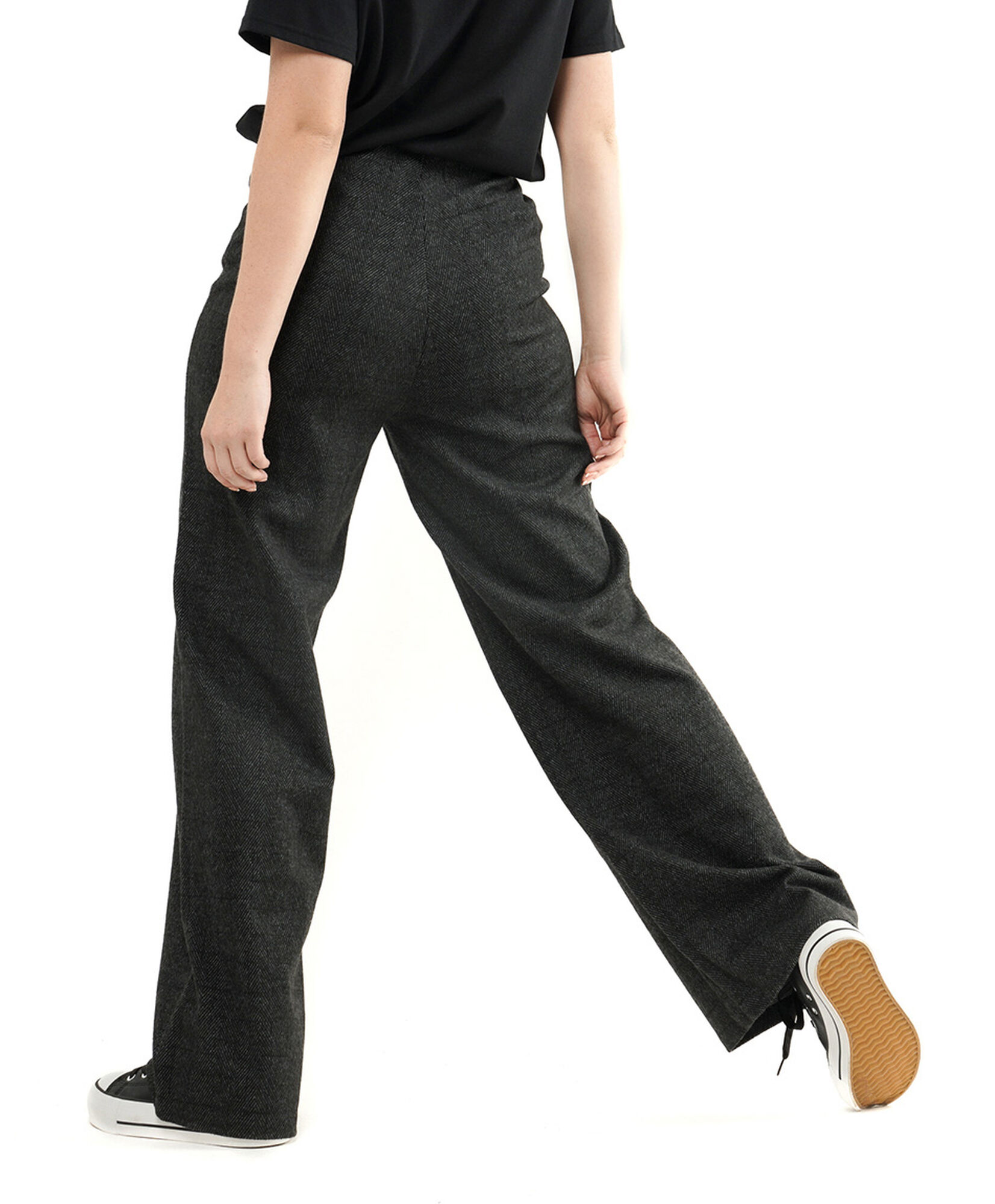 Pantalón mujer jacquard wide Pantalón mujer jacquard wide