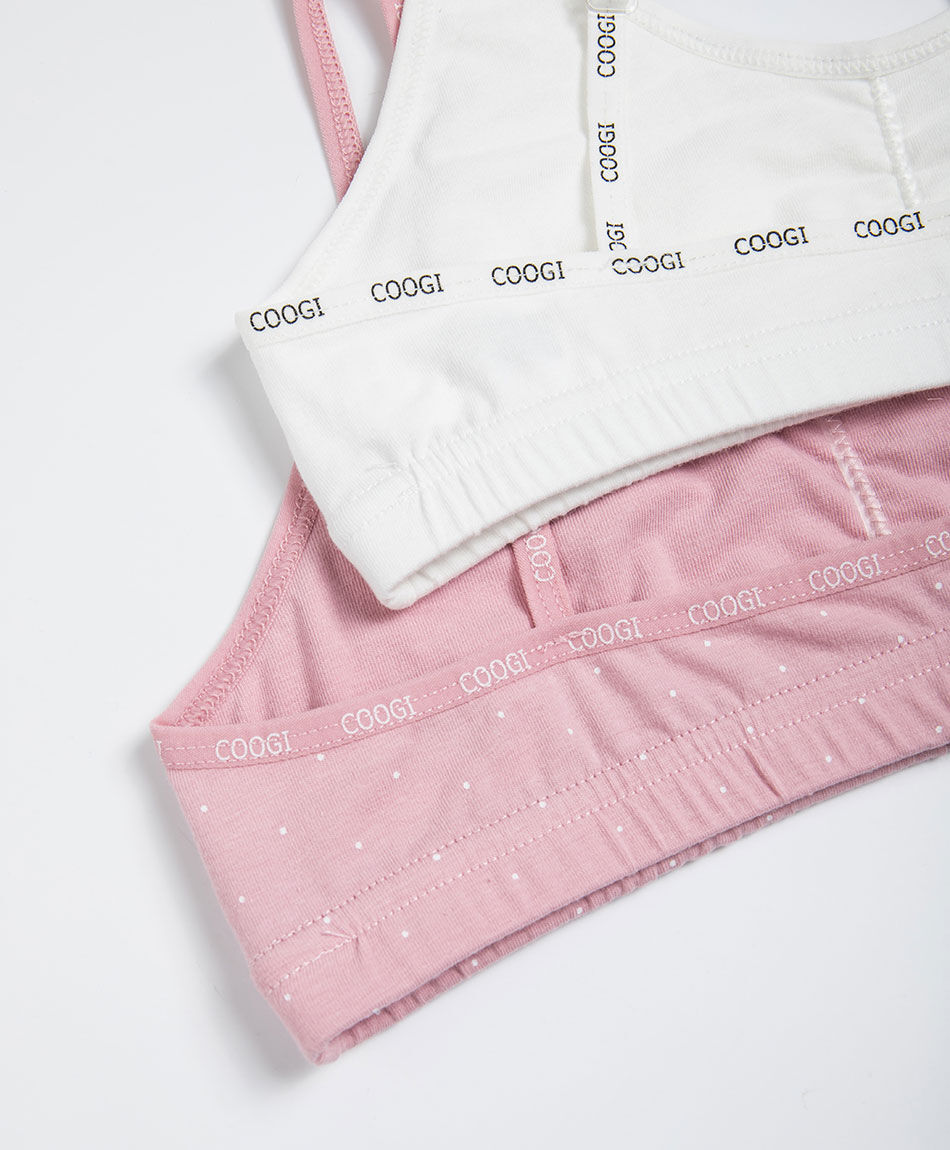 Pack 2 sostenes ni&ntilde;a bicolor