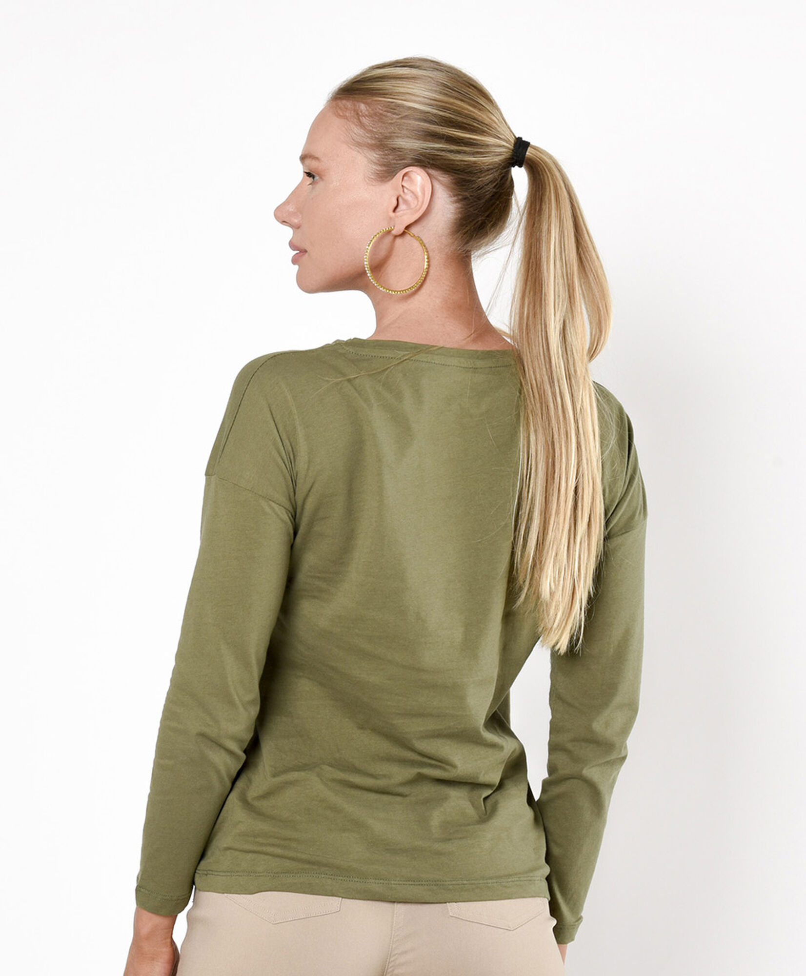 Polera mujer estrella dorada Polera mujer estrella dorada