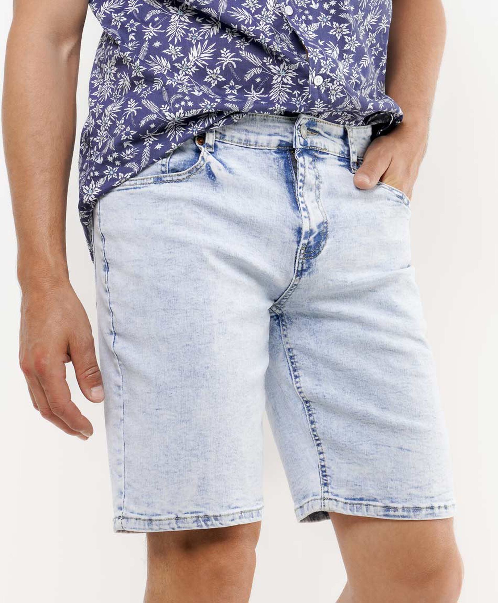 Bermuda hombre denim desgaste Bermuda hombre denim desgaste