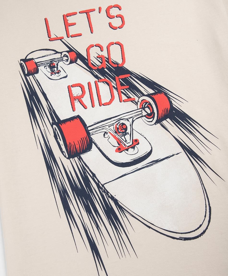 Polera ni&ntilde;o ride skate