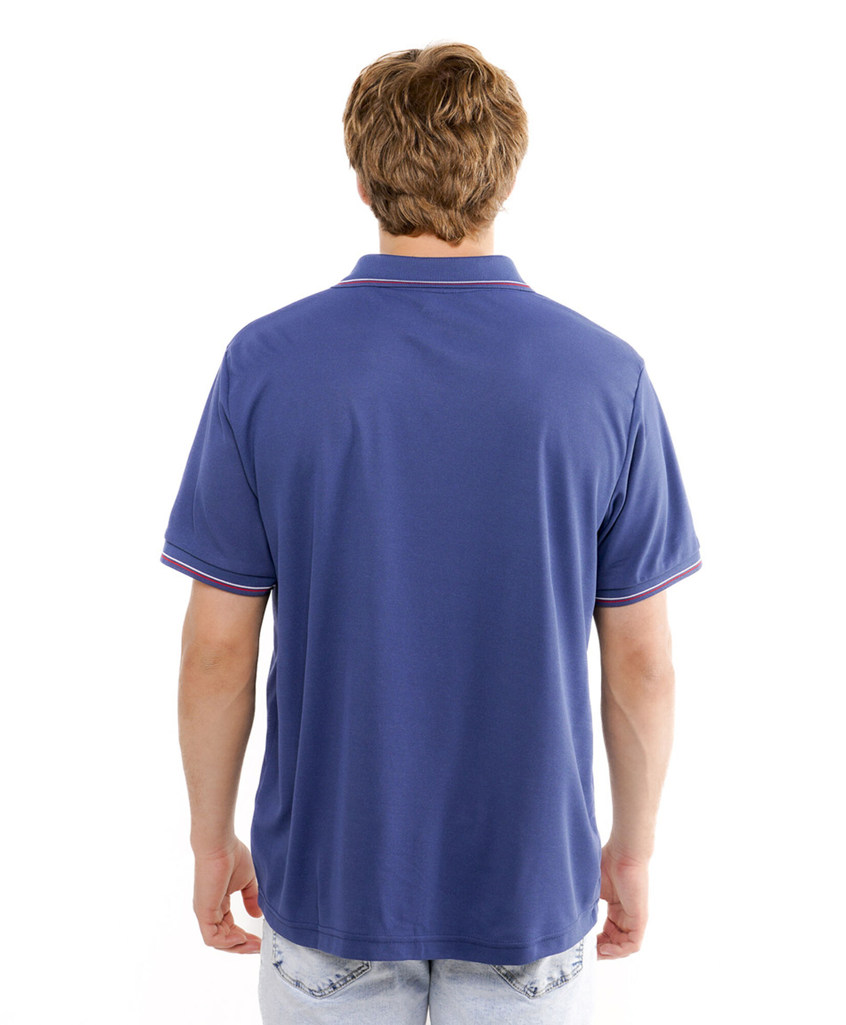 Polera hombre dry fit polo líneas Polera hombre dry fit polo líneas
