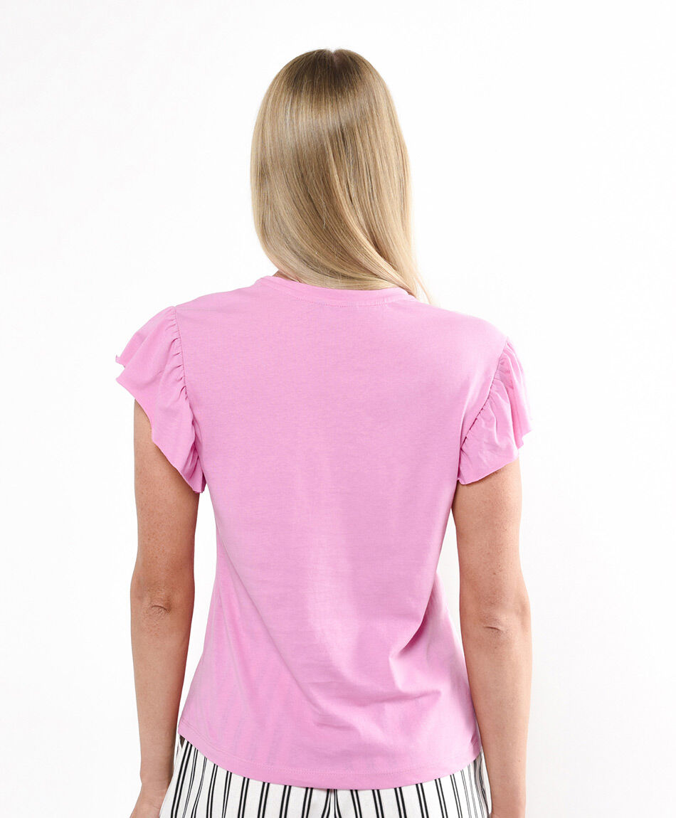 Polera mujer dise&ntilde;o vuelitos