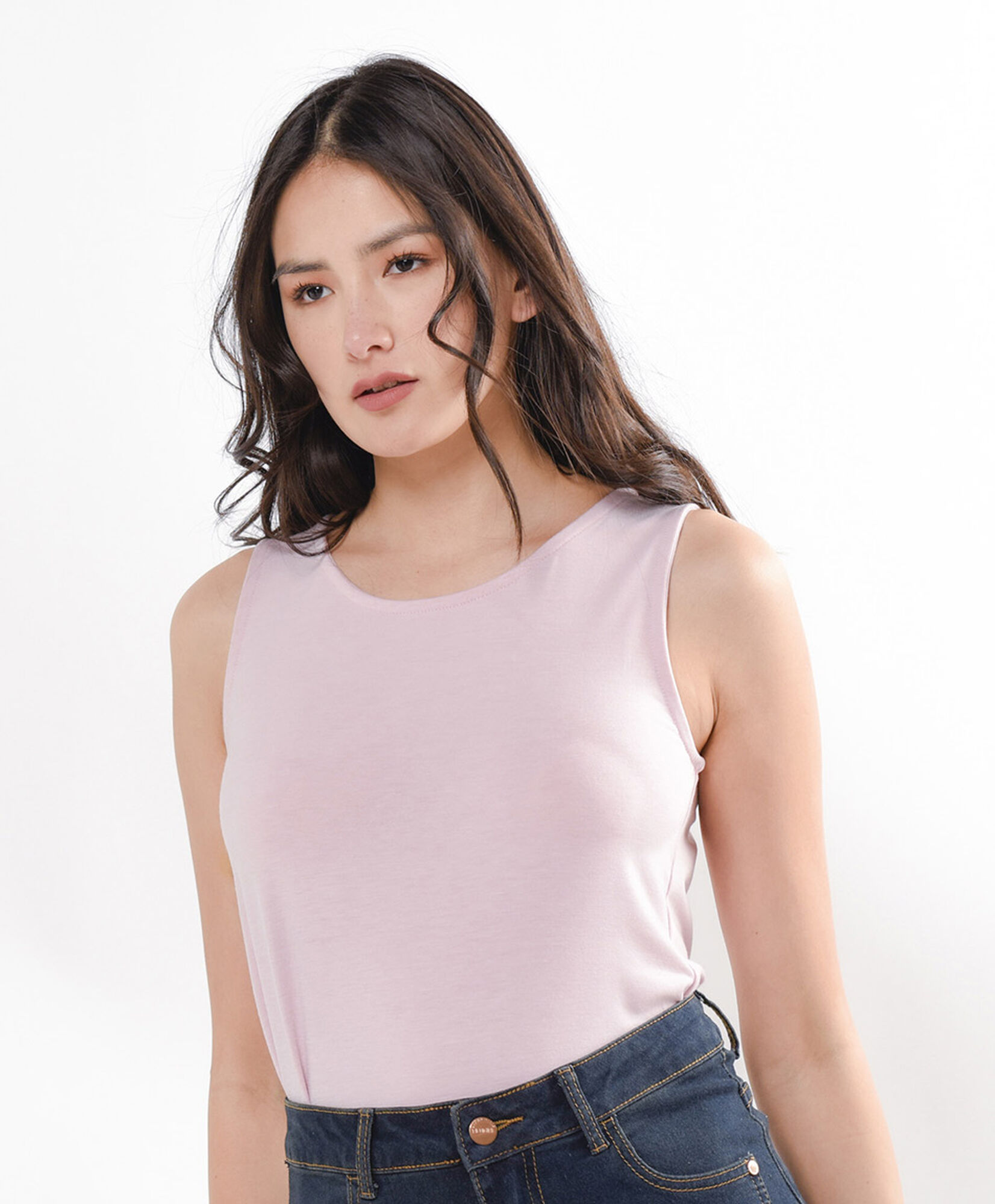 POLERA MOCK PINK POLERA MOCK PINK