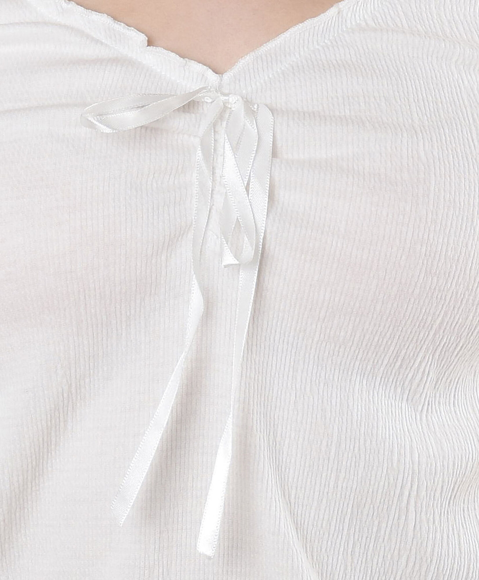 Polera mujer lazo superior Polera mujer lazo superior