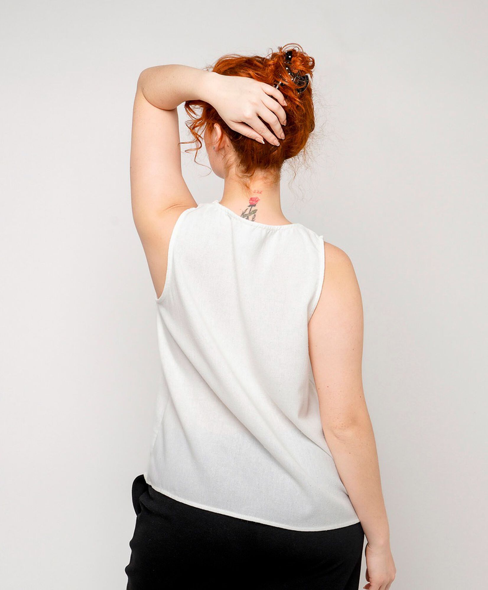 Blusa mujer lisa lino Blusa mujer lisa lino