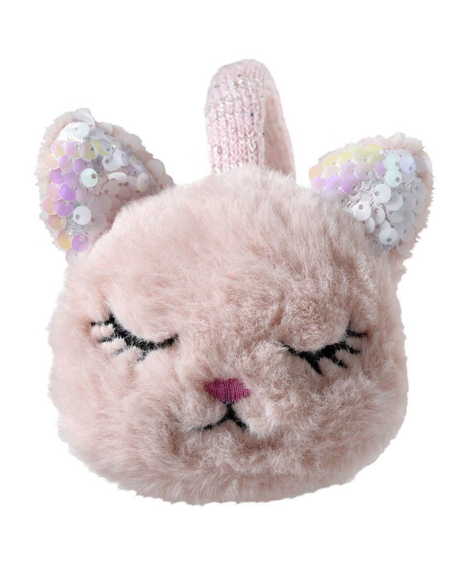 Orejera mujer gato pink