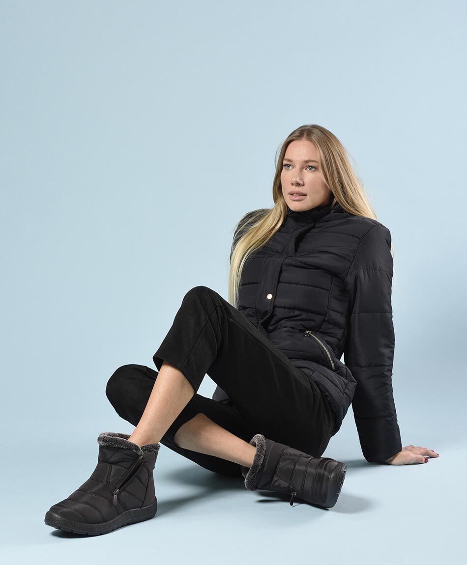 Bota confort forrada