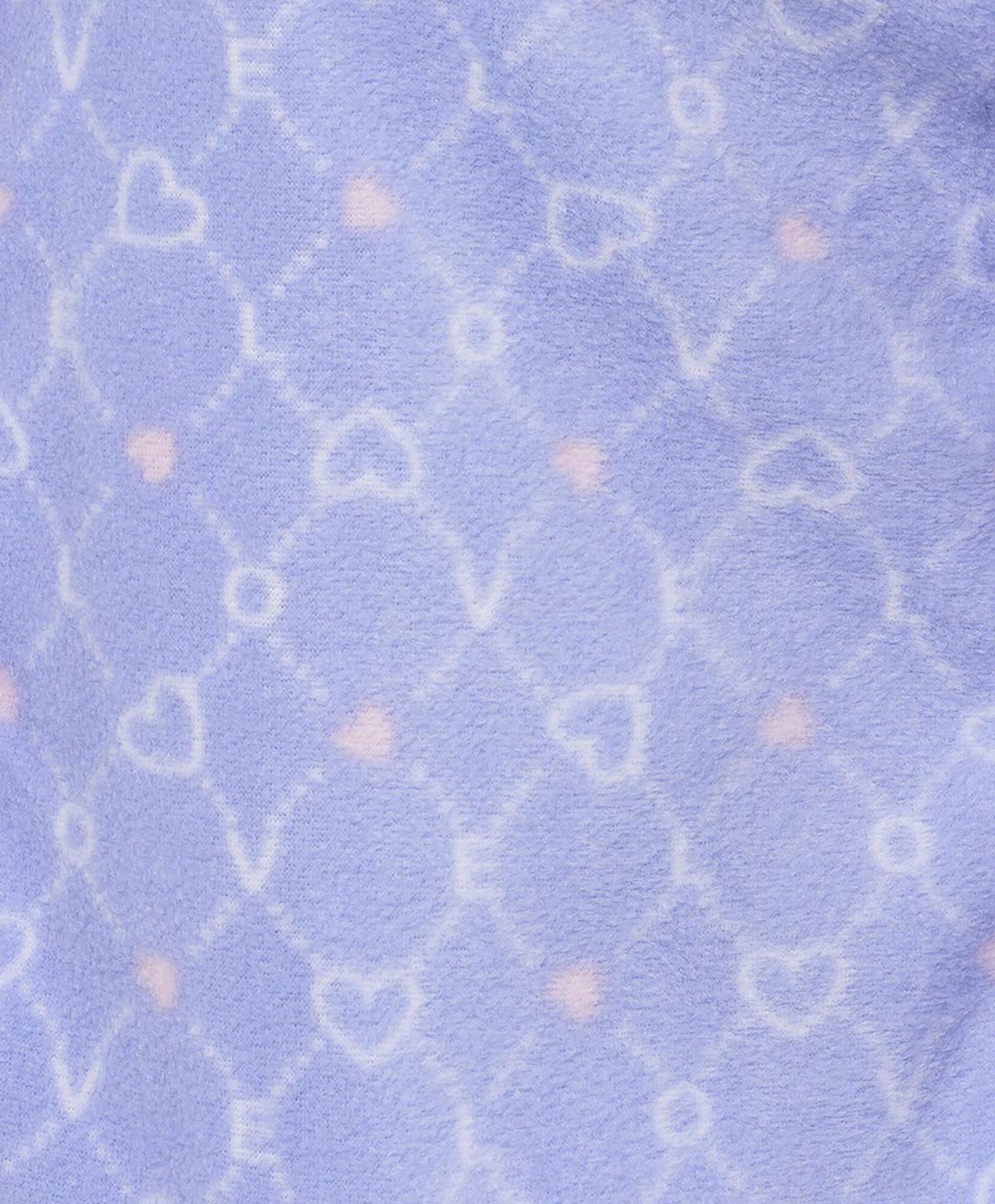 Pijama mujer corazones camisero polar Pijama mujer corazones camisero polar