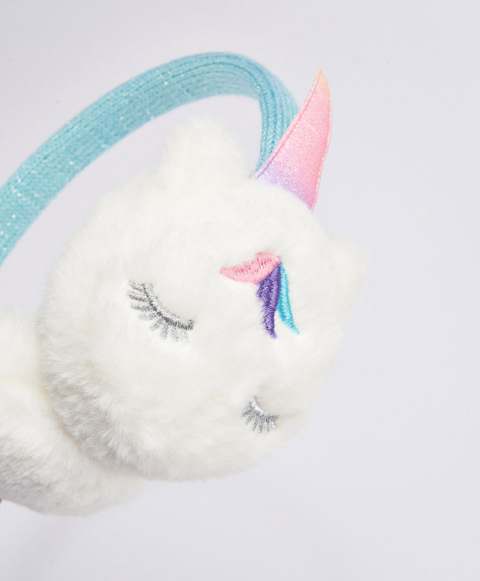Orejera infantil unicornio