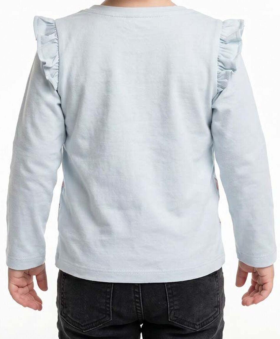 Polera beb&eacute; manga larga frase