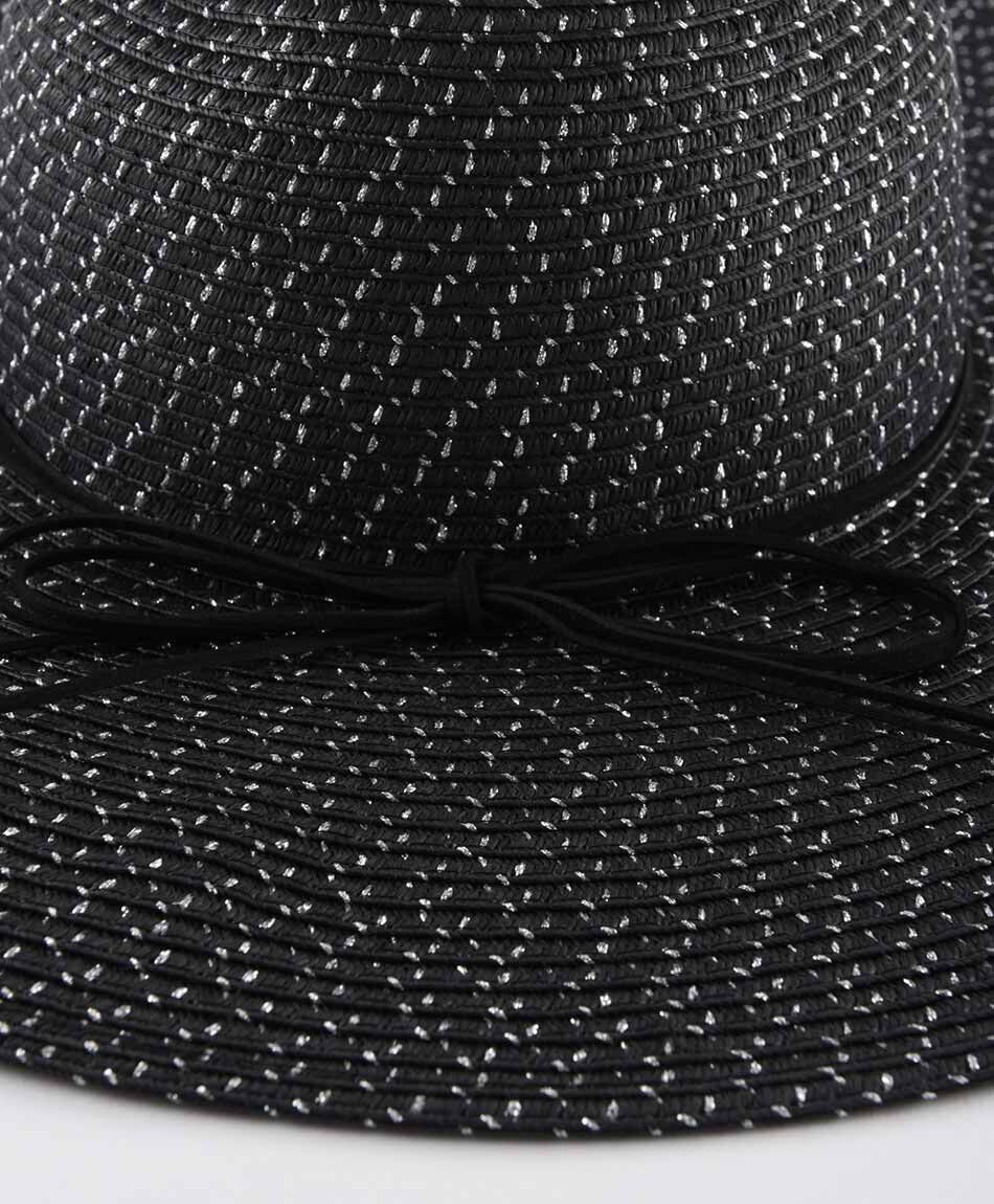 Sombrero mujer lurex