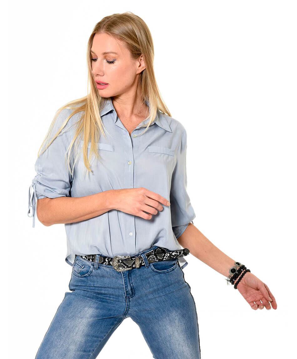 Blusa jacquard