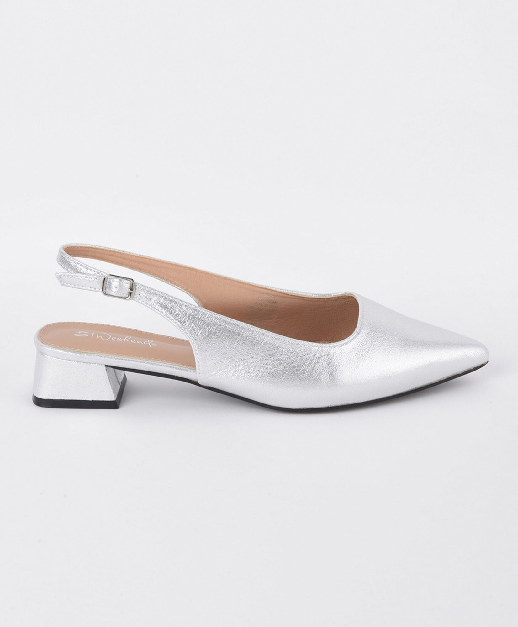 Zapato mujer plateado Zapato mujer plateado