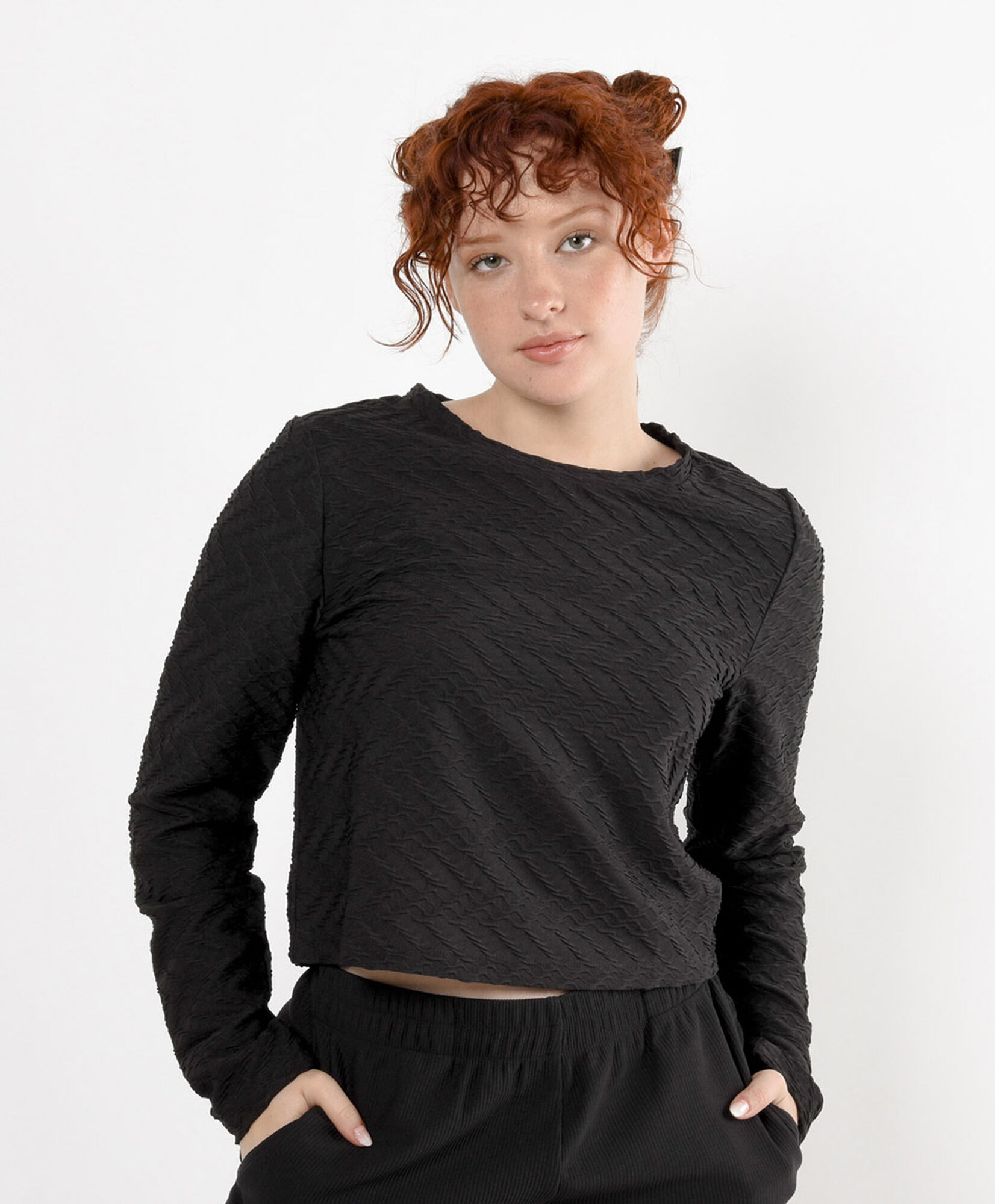 Polera mujer jacquard Polera mujer jacquard