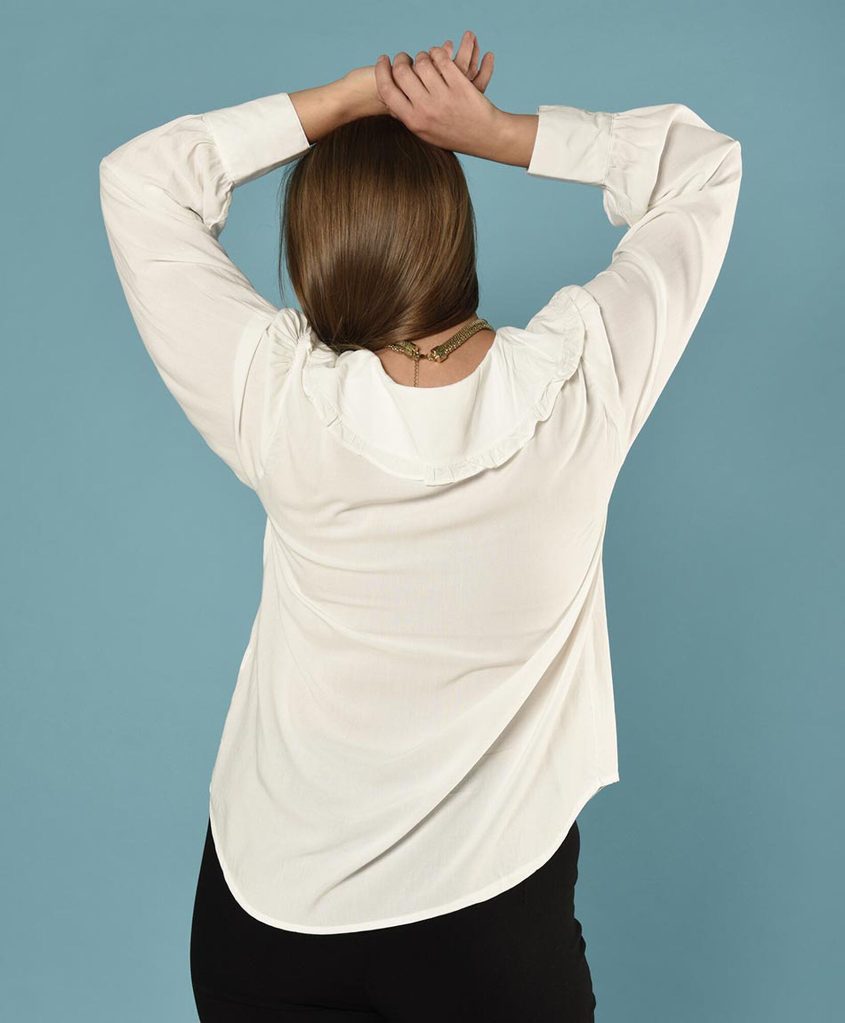 Blusa cuello bobo Blusa cuello bobo