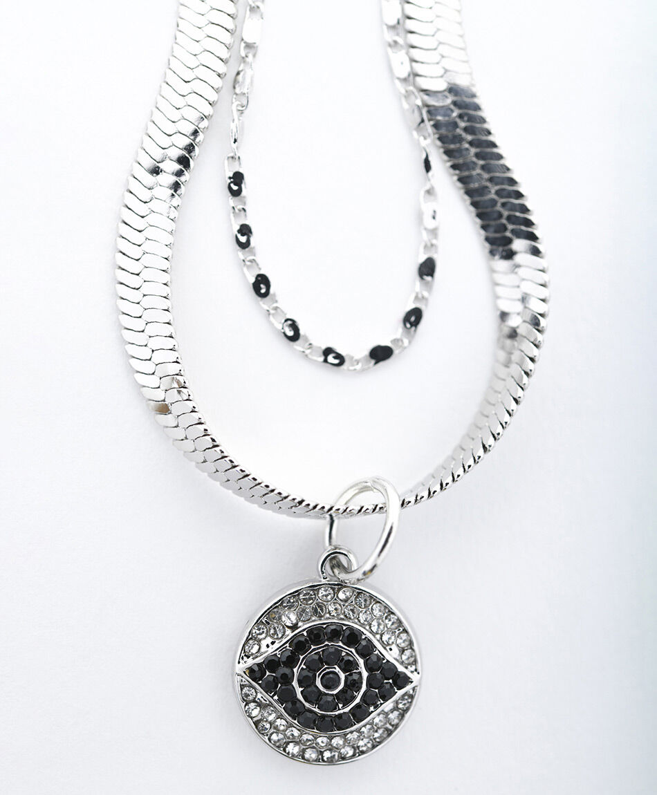 Collar mujer doble 1 pieza