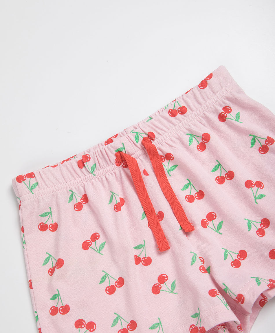 Pijama beb&eacute; cerezas