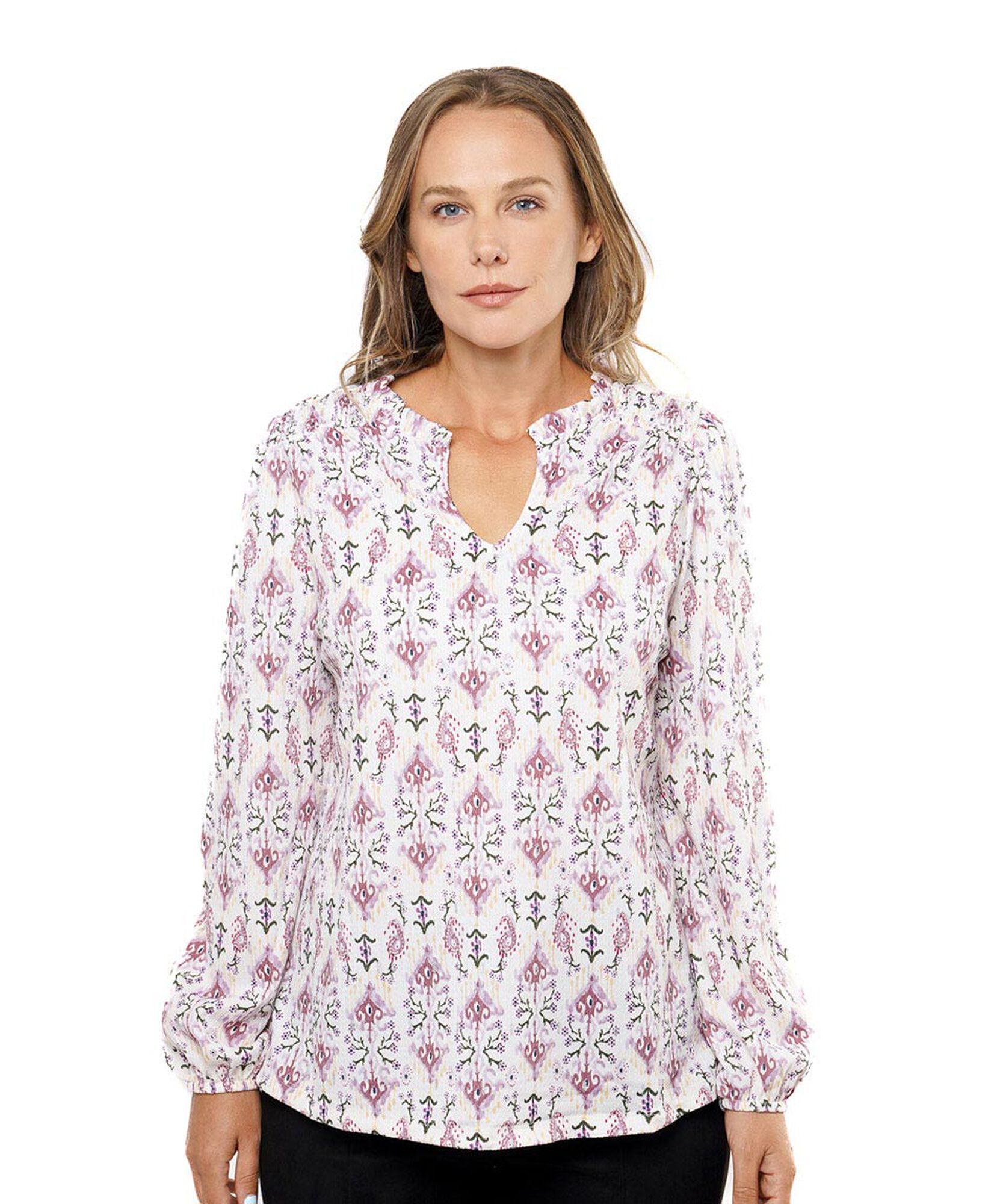 Polera mujer print mix foil Polera mujer print mix foil