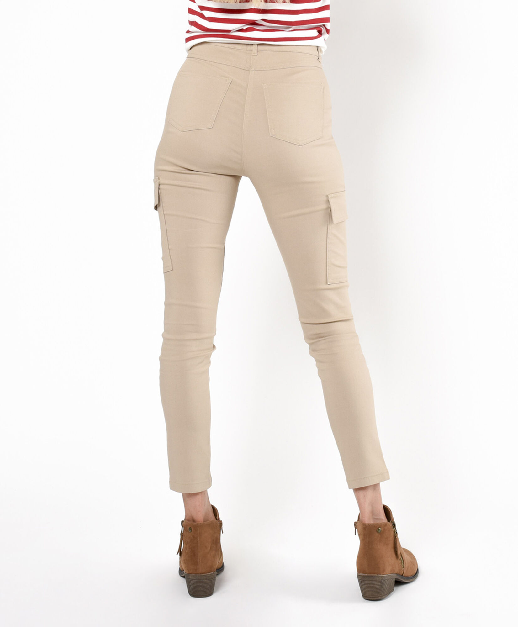 Pantalón mujer cargo skinny fit Pantalón mujer cargo skinny fit
