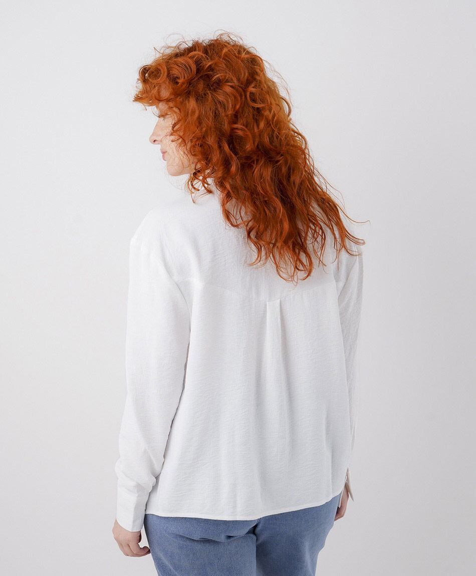 Blusa mujer wrinkled