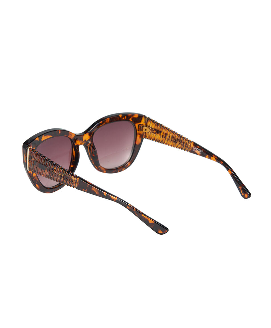 Lentes mujer animal print textura