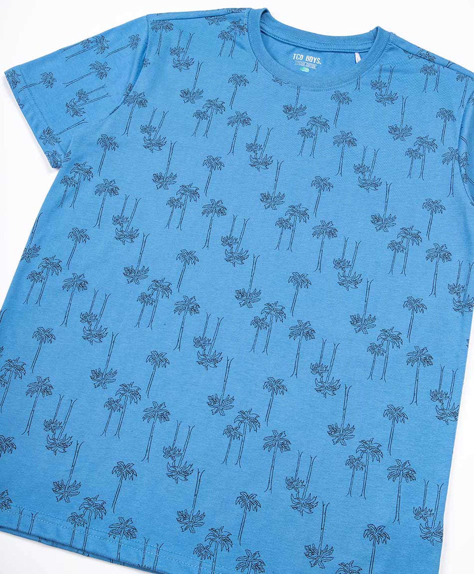 Polera niño dibujos palmeras Polera niño dibujos palmeras