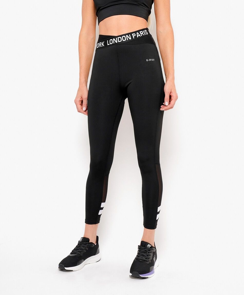 Calza deportiva mujer malla el&aacute;sticos