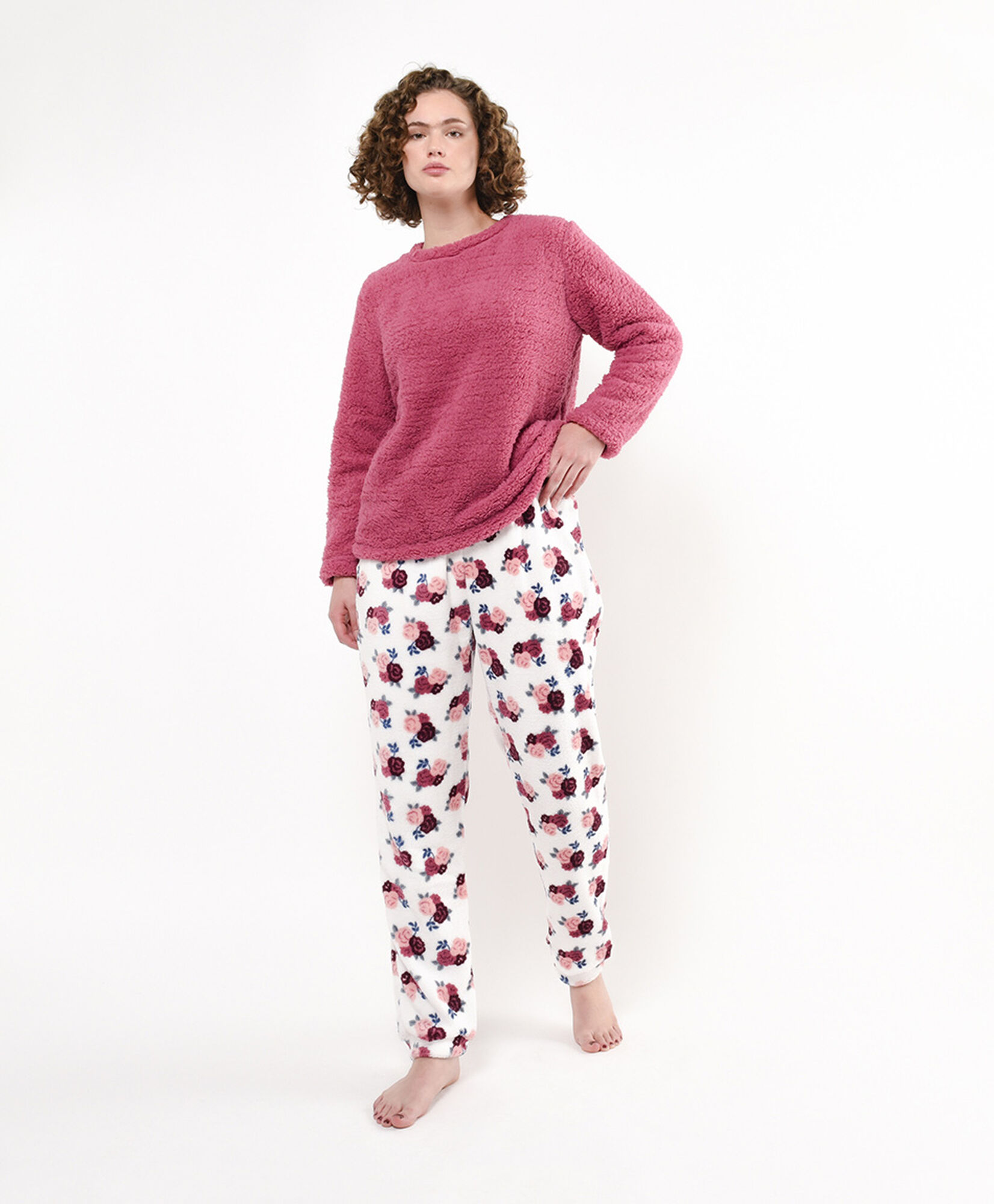 Pijama mujer chiporro rosas Pijama mujer chiporro rosas