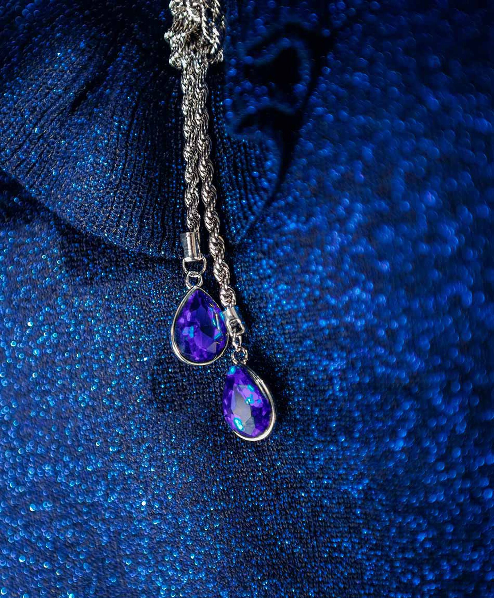 Collar mujer doble piedra Collar mujer doble piedra