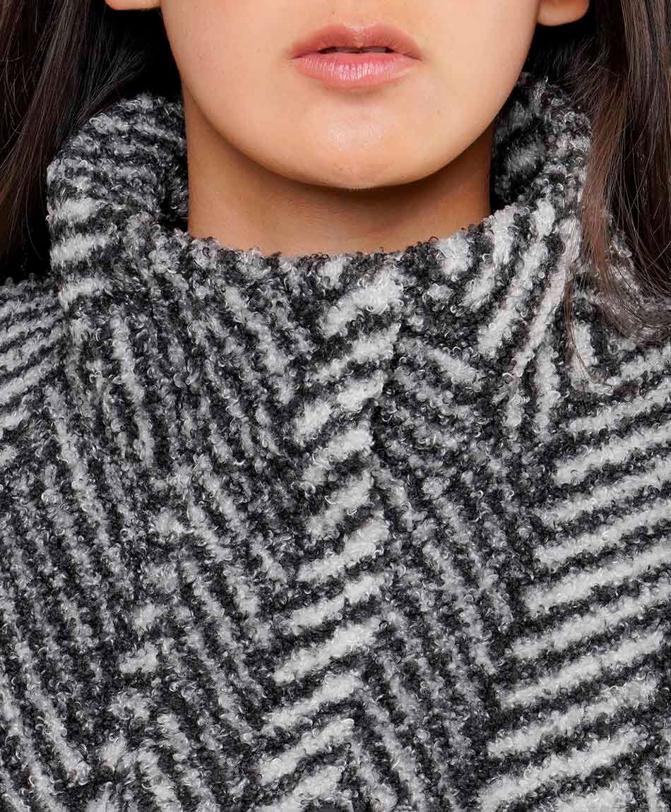 Chaqueta mujer zigzag