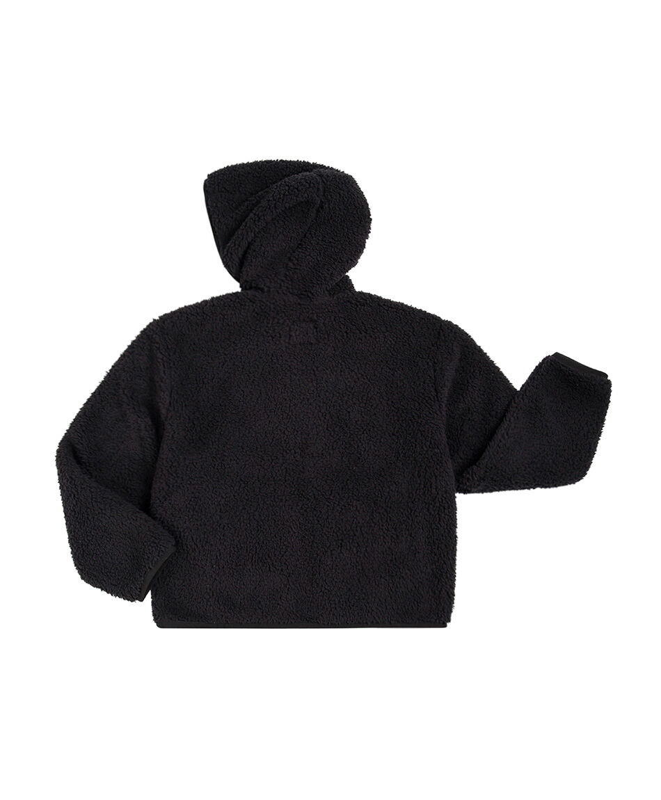 Poler&oacute;n ni&ntilde;a sherpas negro