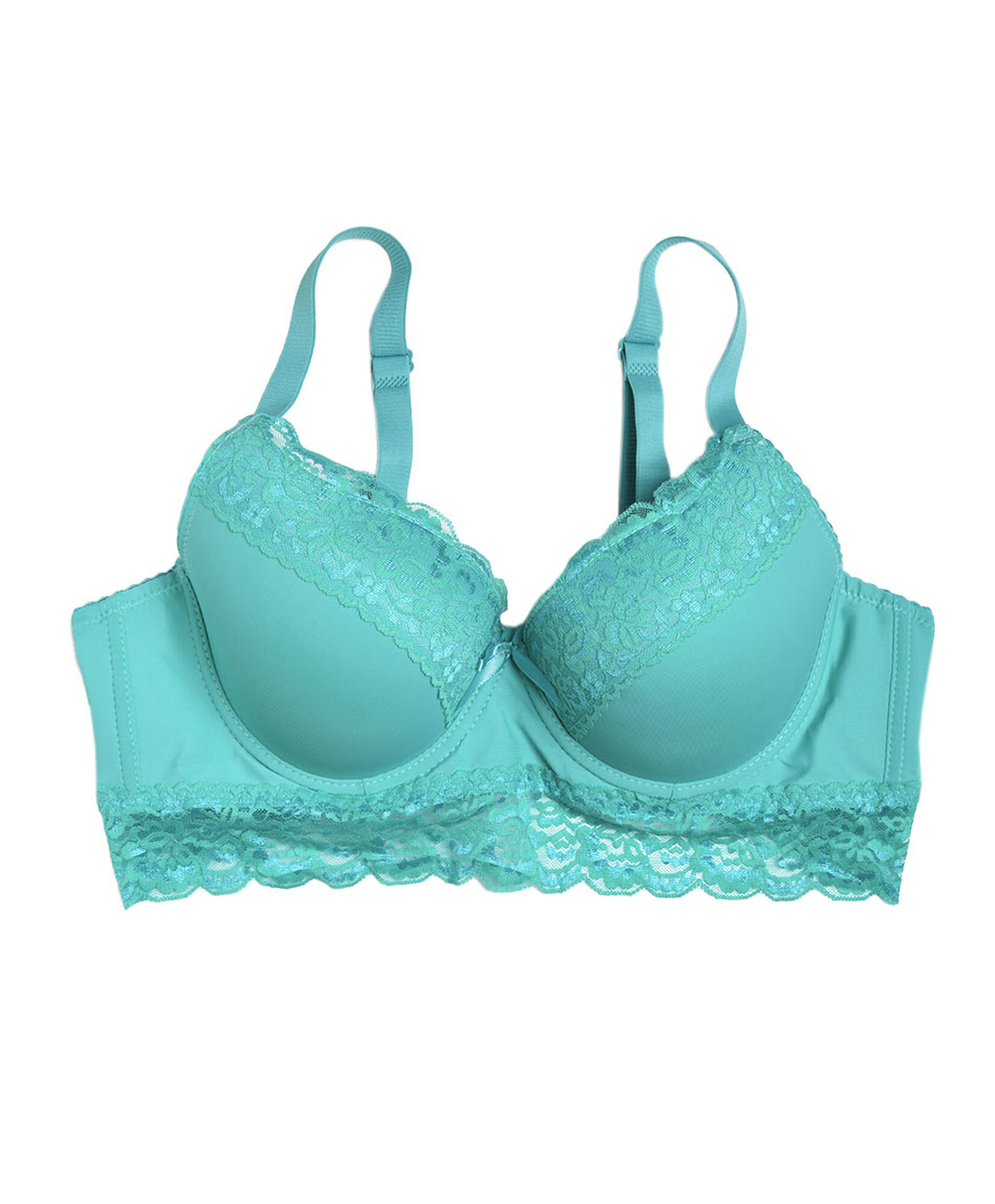 Sostén mujer encaje ancho push up Sostén mujer encaje ancho push up